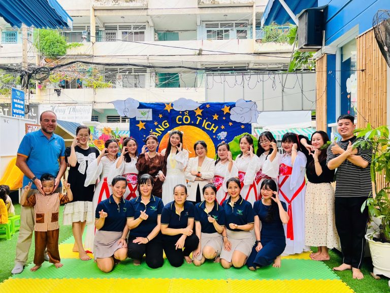 Hỉnh ảnh toàn thể nhân sự Angel Kids Quận 6
