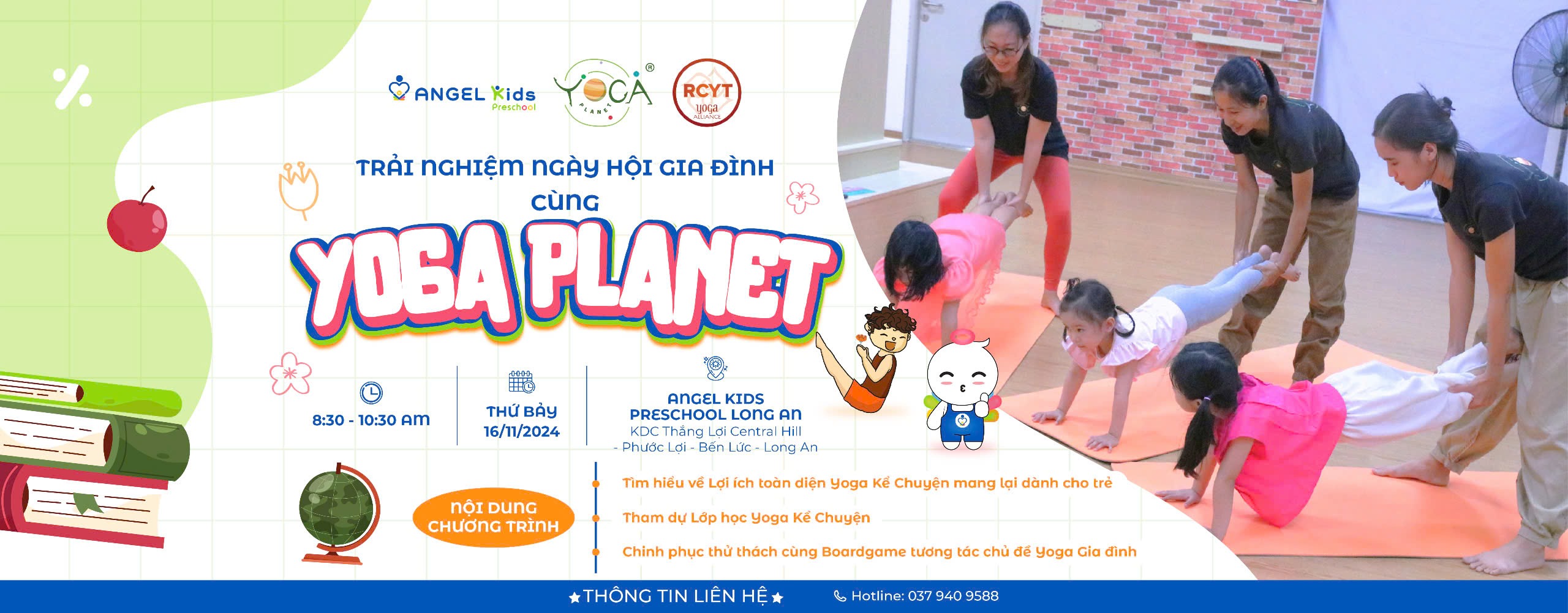 Trải Nghiệm Ngày Hội Gia Đình Cùng Yoga Planet